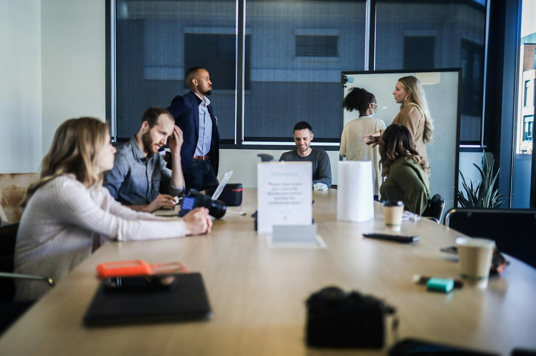 business team discussion meeting